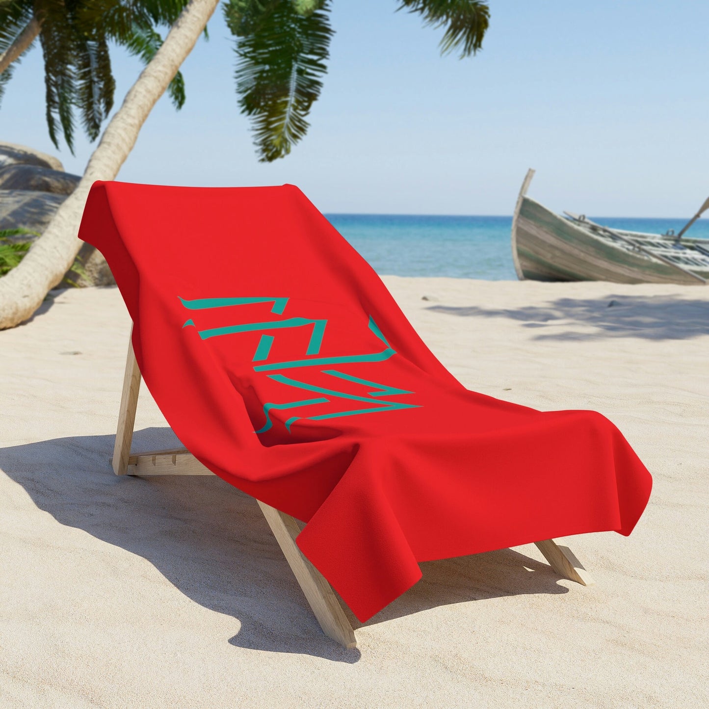 COMFY BEACH TOWEL - Eye-Catching And Trendy Summer Essential - Soft And Absorbent For Maximum Comfort And Convenience