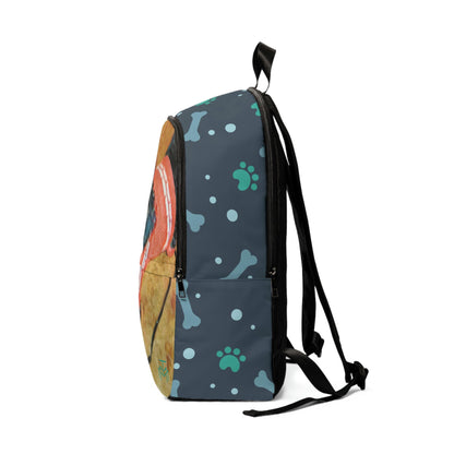 Unisex Fabric Backpack