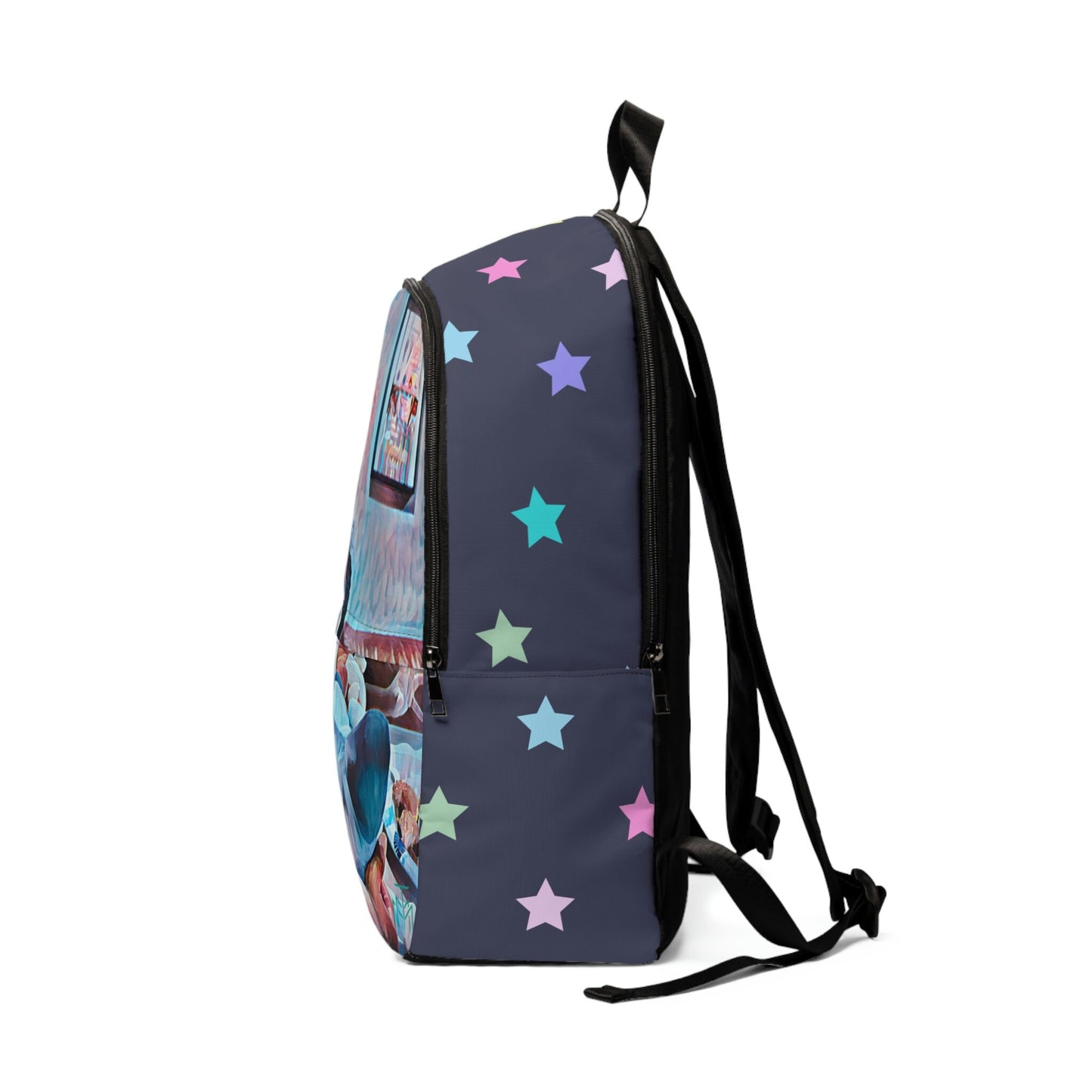 Unisex Fabric Backpack