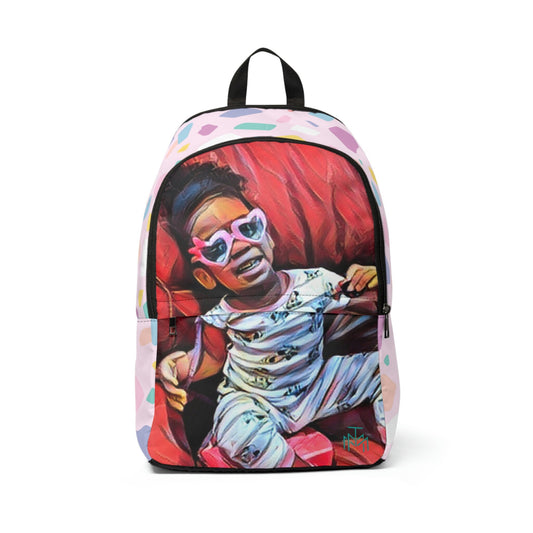 Unisex Fabric Backpack