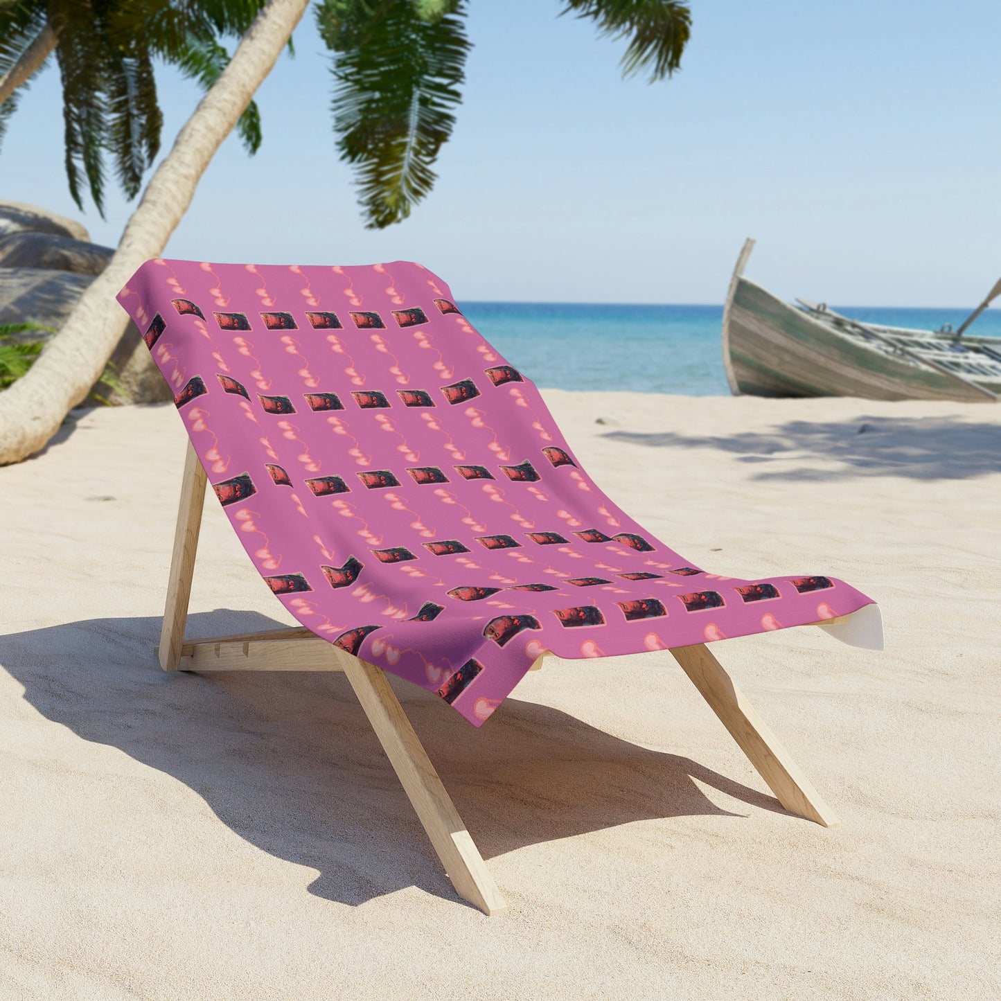 BEACH TOWEL ESSENTIAL- Eye-Catching And Trendy Summer Essential - Soft And Absorbent For Maximum Comfort And Convenience