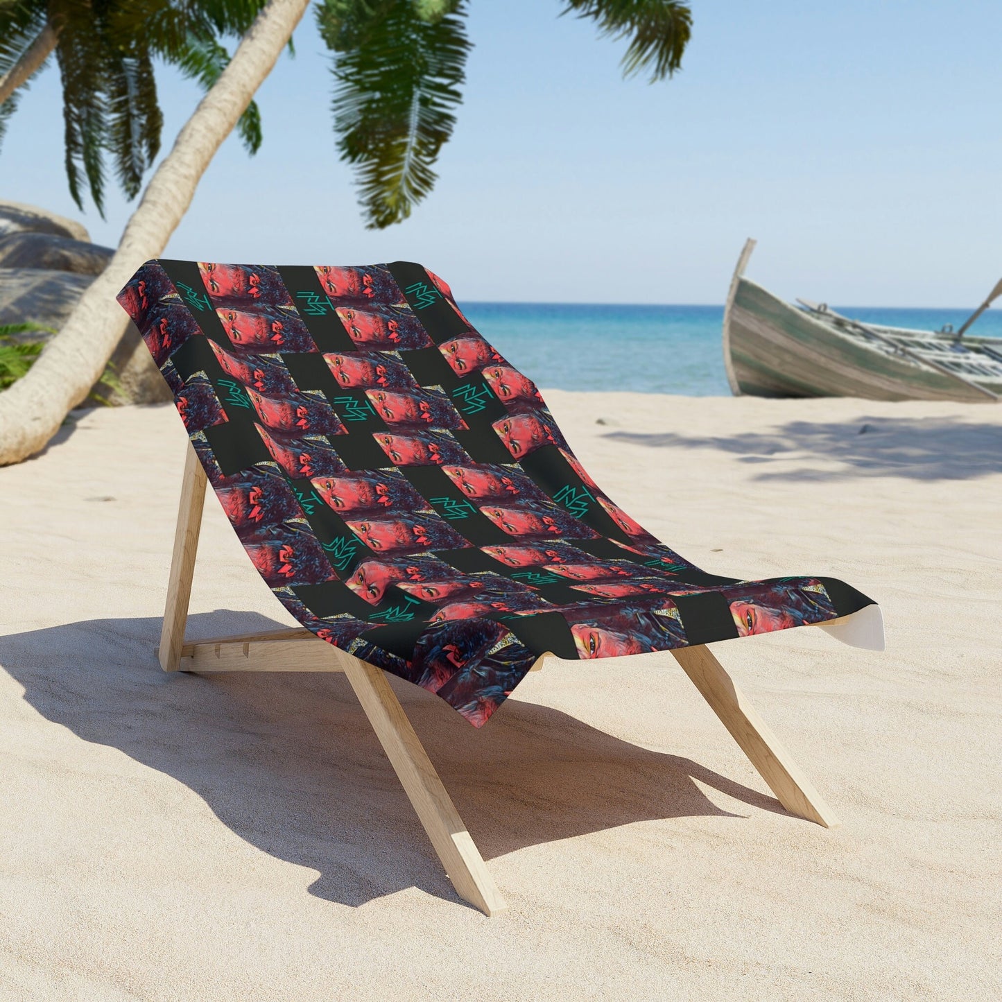 Custom BEACH TOWEL - Eye-Catching And Trendy Summer Essential - Soft And Absorbent For Maximum Comfort And Convenience